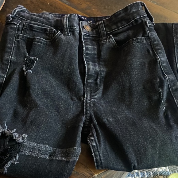 Gently used girls Black Hollister Jeans - Picture 11 of 11